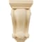 Ekena Millwork 6 1/4"W x 4"D x 12"H Cole Pilaster Wood Corbel, Maple CORW06X04X12COMA - alternate 3